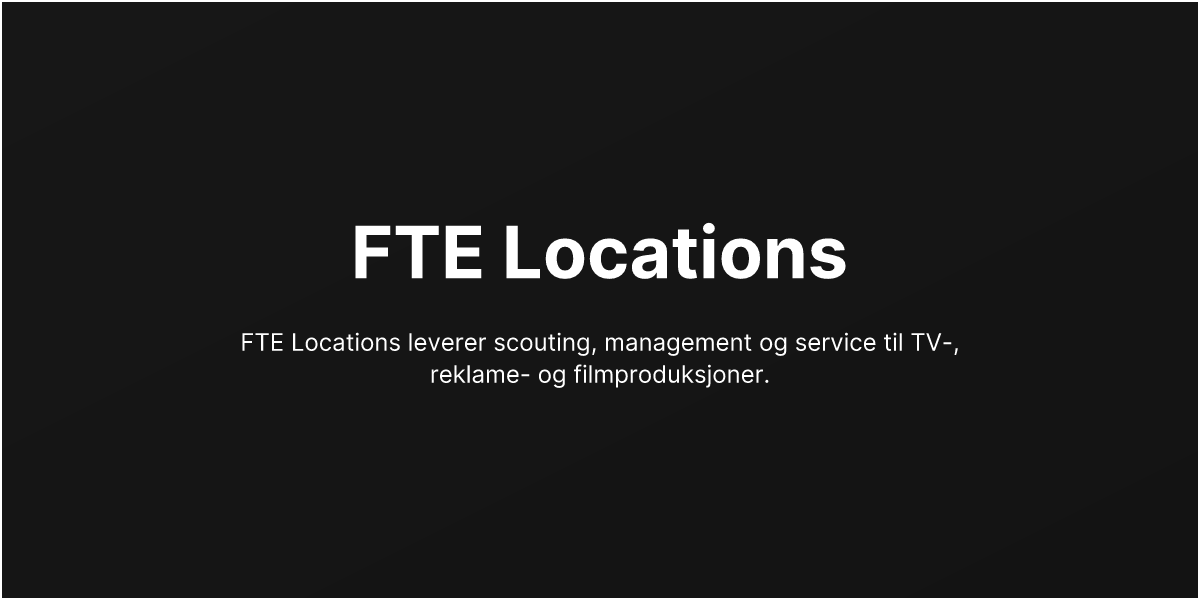 FTE LOCATIONS NORGE AS logo